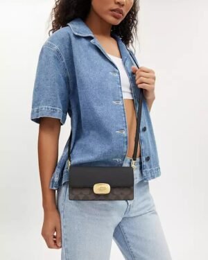 COACH MORGAN SLING ( BLACK )