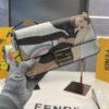 FENDI MULTI COLOR HAND BAG WITH BOX