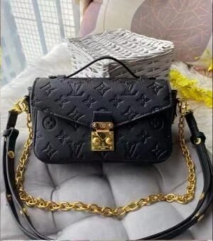 LOUIS VUITTON METIS CROSSBODY 3WAY CARRY BAG  ( BLACK )WITH OG BOX