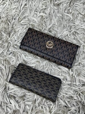 MICHEAL KORS WALLET ( COFFEE )