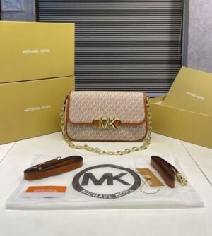 MICHAEL KORS PARKER SLING BAG WITH BOX ( WHITE )