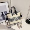 CHLOE TOTE BAGS ( BLACK )