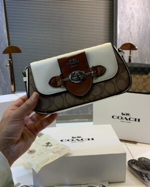 COACH SLING BAG ( WHITE )