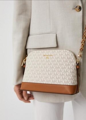 MICHAEL_KORS_WHITE_DOME_CROSSBODY_BAG_WITH_ORIGINALBOX